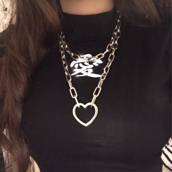 double heart chain - Picture 2 of 4